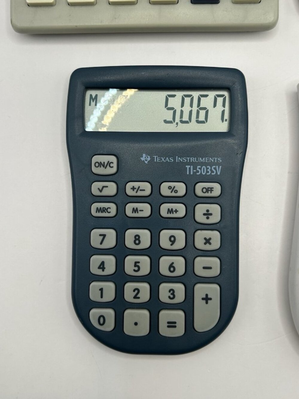 Vintage Texas Instruments Calculator Lot TI-1795 TI-1795SV TI-503SV Tested Math - Picture 5 of 16
